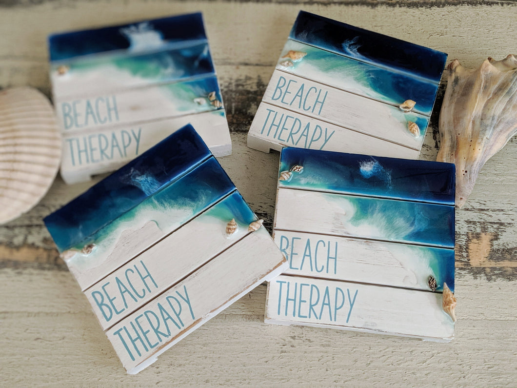 Coasters #11 - Square set of 4