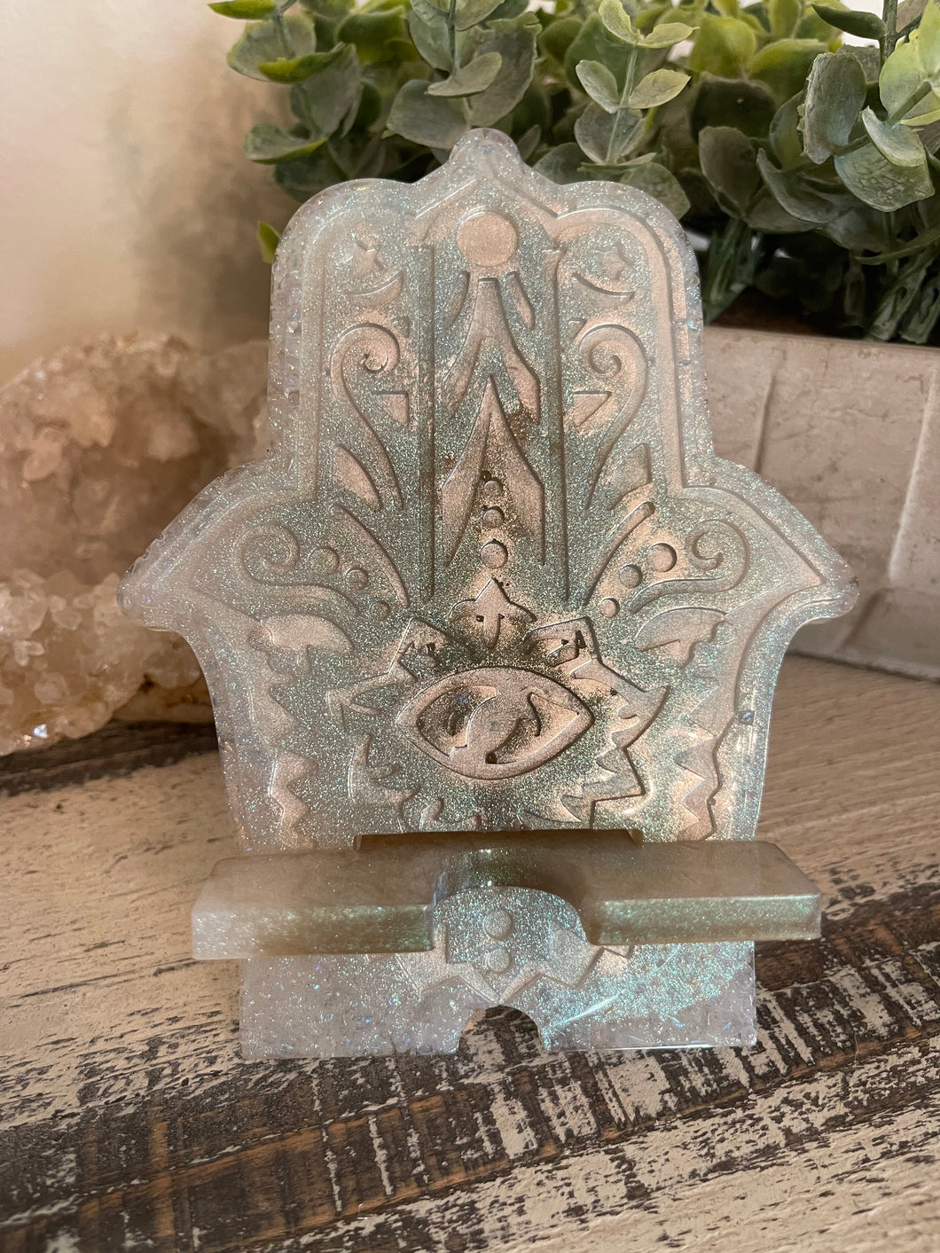 Phone Stand 11 - Boho Hand - SOLD