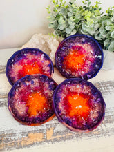 Coasters #76- Crystal Epoxy set of 4 - SOLD