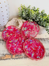 Coasters #78- Crystal Epoxy set of 4