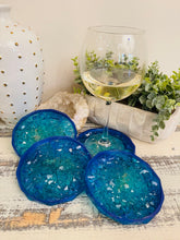 Coasters #80- Crystal Epoxy set of 4