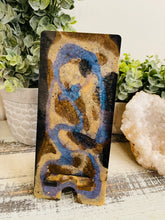 Phone Stand 15 - Black, Gold and Bronze with Blue Color Shift pigment
