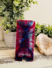 Phone Stand 16 - Crimson and Blue with Blue Color Shift pigment - SOLD