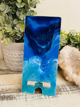 Phone Stand 17 - Blue Ocean Phone Holder - SOLD