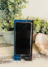 Phone Stand 26 - Black and Blue Teal Carolina Panthers Phone Holder