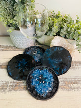 Coasters #81- Crystal Epoxy set of 4