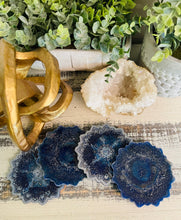 Coasters Flower #91- Crystal Epoxy set of 4