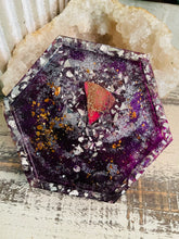 Coasters #13 - Octagon Epoxy set of 4 - SOLD
