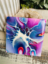 Coasters #98- Square Epoxy set of 6 - Sold