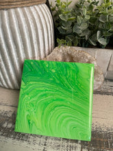 Coasters #97- Square Epoxy set of 4