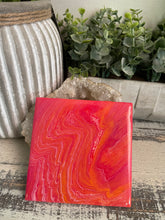 Coasters #99- Square Epoxy set of 3