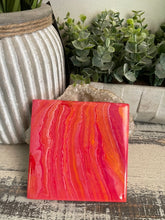 Coasters #99- Square Epoxy set of 3