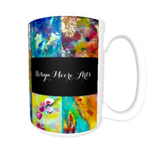 15oz ceramic art mug. Variety of art images.