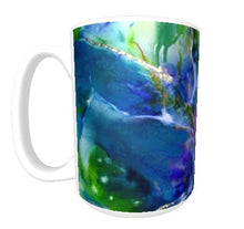 15oz art ceramic coffee mug Good Vibes