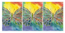 15oz ceramic art mug vibrant rainbow butterfly