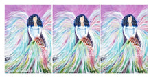 15oz ceramic art mug. soft pastel bridal angel