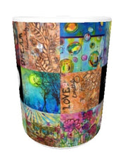15oz ceramic art mug. Variety of art images.