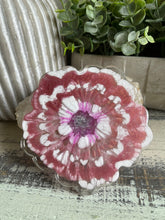 Coasters #102- Flower Epoxy set of 4 -SOLD