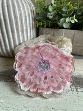 Coasters #102- Flower Epoxy set of 4 -SOLD
