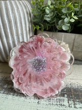 Coasters #102- Flower Epoxy set of 4 -SOLD