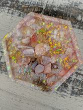 Coasters #18 - Octagon Epoxy set of 4 - Sold