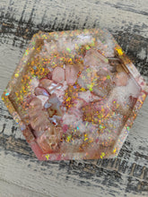 Coasters #18 - Octagon Epoxy set of 4 - Sold