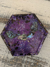 Coasters #5 - Octagon Epoxy set of 4 - Sold