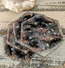Coasters #6 - Octagon Epoxy set of 4