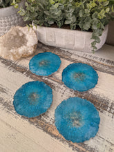 Coasters #71- Agate Epoxy set of 4 - Sold