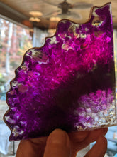 Coasters #66- Agate Epoxy set of 4
