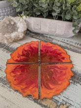 Coasters #63- Agate Epoxy set of 4