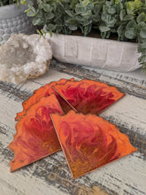 Coasters #63- Agate Epoxy set of 4