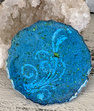Coasters #62- Agate Epoxy set of 4