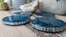 Coasters #62- Agate Epoxy set of 4