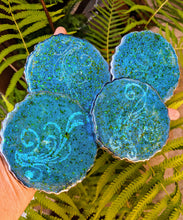 Coasters #62- Agate Epoxy set of 4