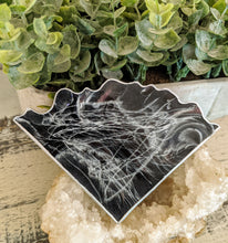 Coasters #54 - Triangle agate Epoxy set of 4