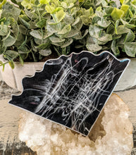 Coasters #54 - Triangle agate Epoxy set of 4