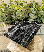 Coasters #54 - Triangle agate Epoxy set of 4
