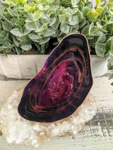 Coasters #47- Agate Epoxy set of 4 - SOLD