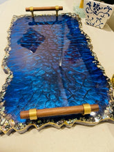 Blue Agate Tray #13 - SOLD