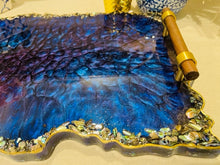 Blue Agate Tray #13 - SOLD