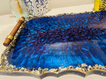 Blue Agate Tray #13 - SOLD