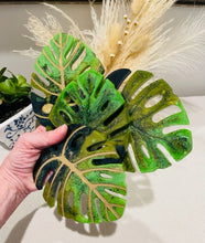 Coasters #111- Monstera Leaf Epoxy set of 4 - SOLD