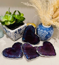 Coasters #106- Epoxy set of 4 - SOLD