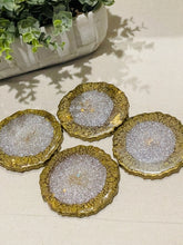 Coasters #121- Epoxy set of 4