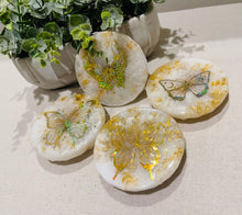 Coasters #123- Epoxy set of 4