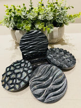 Coasters Set #126 - Epoxy set of 4 w/holder
