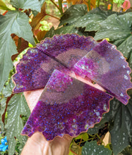 Coasters #66- Agate Epoxy set of 4