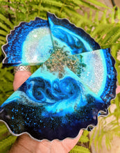 Coasters #65- Agate Epoxy set of 4