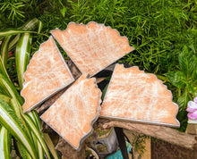 Coasters #53 - Triangle agate Epoxy set of 4